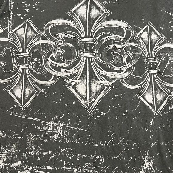 Helix-Men's 2XL-Gray  "Fleur De Lis"‎ RN 63925 - Picture 2 of 5